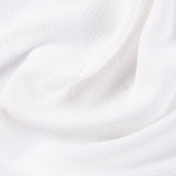 100% Polyester Woven Fabric, 120 gsm, 144 cm — White — photo 2