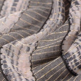 Grey Stripes Jacquard, Poly-Cotton — photo 2