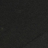 Polyester Stretch Rib Knit Fabric, 283 gsm, 128 cm — Black — photo 2