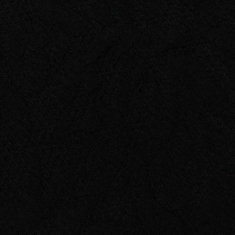 Black Rib Knit