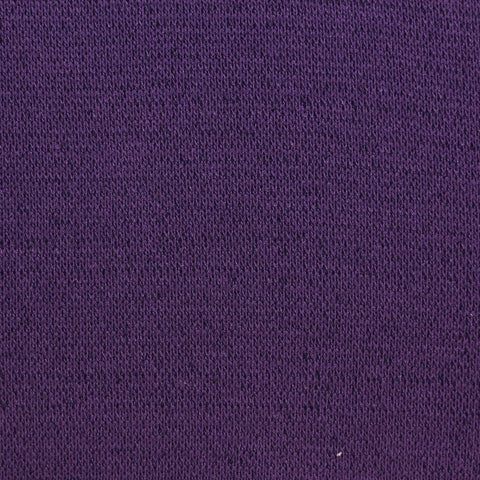 Heathered Purple Marl Rib Knit, Viscose-Nylon