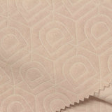 Beige Tone-on-Tone Jacquard, Polyester — photo 2