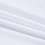 Jacquard 100% Polyester Chiffon Fabric, 80 gsm, 147 cm — White — photo 2