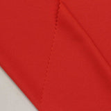 100% Polyester Birdseye Knit Fabric, 153 gsm, 157 cm — Red — photo 2