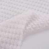 White Tone-on-Tone Chunky Knit, Polyester — photo 2