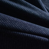 Navy Marl French Terry, Poly-Viscose — photo 2