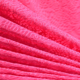 Pink Openwork Jersey Knit, Polyester — photo 2