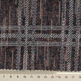 Dark Grey Plaid Jacquard, Viscose-Poly — photo 2