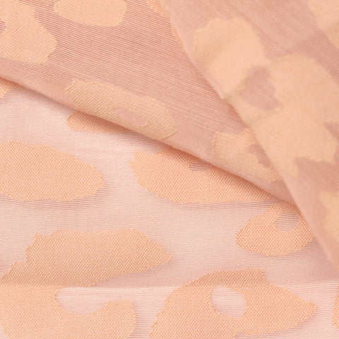 Peach Tone-on-Tone Jacquard