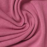 Cotton Polyester French Terry Fabric, 230 gsm, 170 cm — Pink — photo 2