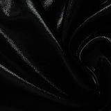 Polyester Stretch Jersey Knit Fabric, 315 gsm, 150 cm — Black — photo 2