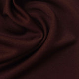 Washed Polyester Viscose Stretch Scuba Knit Fabric, 280 gsm, 167 cm — Brown — photo 2