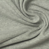 Grey Marl Rib Knit, Poly-Viscose — photo 2
