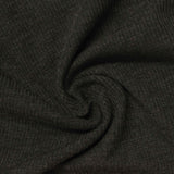 Dark Grey Marl Waffle Knit, Polyester — photo 2