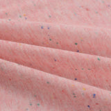 Pink Marl Jersey Knit, Cotton — photo 2