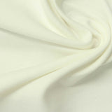 Cotton Stretch Jersey Knit Fabric, 220 gsm, 180 cm — White — photo 2