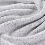 Light Grey Marl Chunky Knit, Poly-Cotton — photo 2