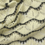 Cream Wave Chunky Knit, Poly-Cotton — photo 2