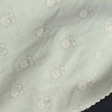 Cream Floral Jersey Knit, Cotton — photo 2