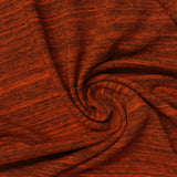 Orange Marl Jersey Knit, Cotton-Poly — photo 2
