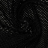 100% Polyester Mesh Fabric, 86 gsm, 150 cm — Black — photo 2