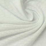 Cream Grid Jacquard, Polyester — photo 2