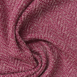 Magenta Chevron Chunky Knit, Poly-Viscose — photo 2