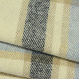 Cream Plaid Woven, Acrylic-Viscose — photo 2