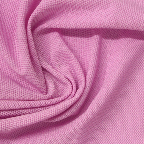 Polyester Stretch Warp Knit Fabric, 175 gsm, 165 cm — Pink