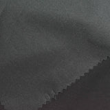 Polyester Tencel Lyocell Stretch Scuba Knit Fabric, 250 gsm, 165 cm — Black — photo 2