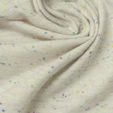 Light Grey Marl Jersey Knit, Poly-Cotton — photo 2