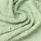 Light Green Diamond Warp Knit, Polyester — photo 2