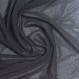 Nylon Stretch Mesh Fabric, 155 gsm, 150 cm — Grey — photo 2