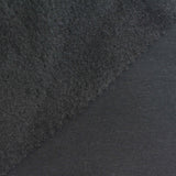 Polyester Cotton Stretch Velvet Fabric, 450 gsm, 165 cm — Black — photo 2