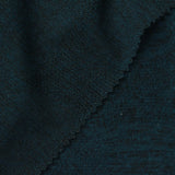 Dark Teal Marl Chunky Knit, Viscose-Poly — photo 2