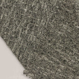 Heathered Grey Marl Rib Knit, Poly-Viscose — photo 2