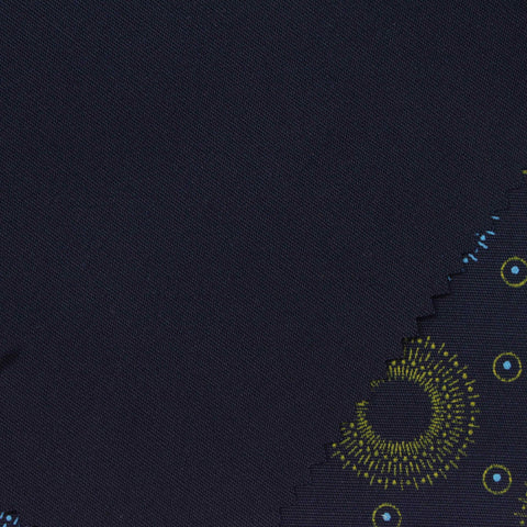 Blue Circles Woven