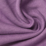 Polyester Cotton French Terry Fabric, 237 gsm, 170 cm — Purple — photo 2
