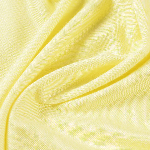 Viscose Stretch Jersey Knit Fabric, 175 gsm, 160 cm — Yellow