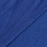 Blue Tone-on-Tone Interlock Knit, Polyester — photo 2