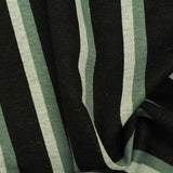 Black Vertical-Stripe Jacquard, Polyester — photo 2