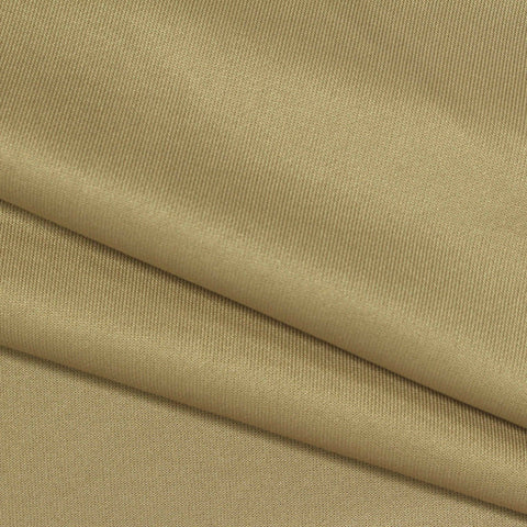 Polyester Viscose Stretch Scuba Knit Fabric, 260 gsm, 170 cm — Khaki