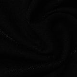 Black Abstract Chunky Knit, Polyester — photo 2