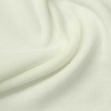 Polyester Cotton Jersey Knit Fabric, 200 gsm, 150 cm — White — photo 2