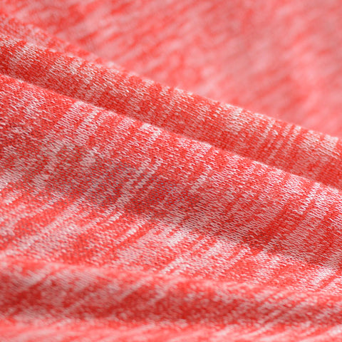 Red Marl Knit, Poly-Viscose, 133 gsm, 170 cm, ref EF-5091