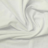 Polyester Stretch Jersey Knit Fabric, 180 gsm, 160 cm — White — photo 2