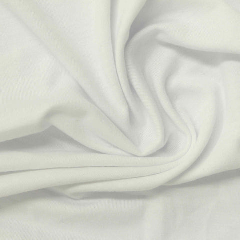 White Jersey Knit, Polyester