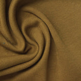 100% Cotton Rib Knit Fabric, 200 gsm, 180 cm — Khaki — photo 2