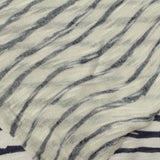 Slub 100% Viscose Jersey Knit Fabric, 100 gsm, 155 cm — White — photo 2