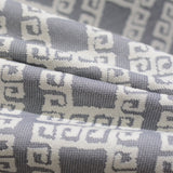 Light Grey Diamond Jacquard, Acrylic-Poly — photo 2